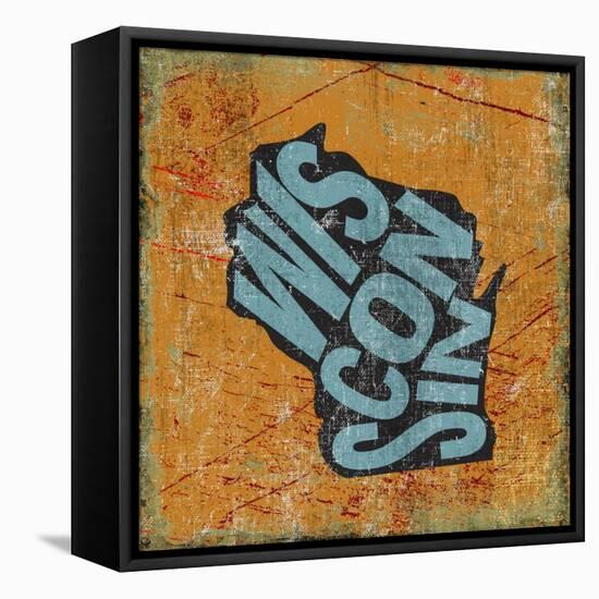 Wisconsin-Art Licensing Studio-Framed Stretched Canvas