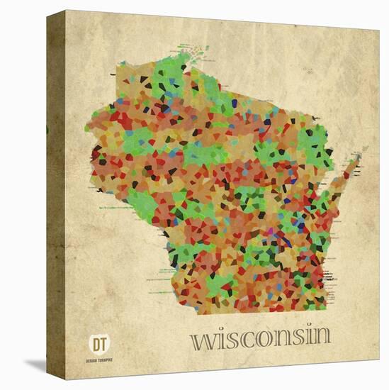 Wisconsin-David Bowman-Stretched Canvas