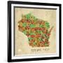 Wisconsin-David Bowman-Framed Giclee Print