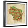 Wisconsin-David Bowman-Framed Giclee Print