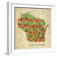 Wisconsin-David Bowman-Framed Giclee Print