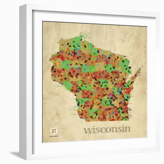 Wisconsin-David Bowman-Framed Giclee Print