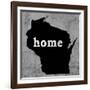 Wisconsin -Luke Wilson-Framed Art Print