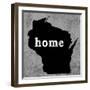 Wisconsin -Luke Wilson-Framed Art Print