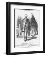 Wisdom and Wind-Bag, 1866-John Tenniel-Framed Giclee Print