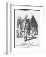 Wisdom and Wind-Bag, 1866-John Tenniel-Framed Giclee Print