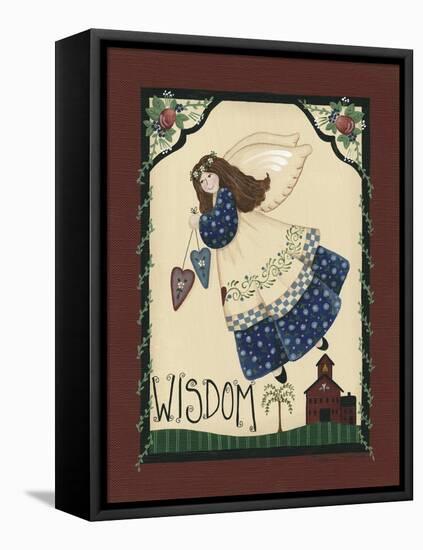 Wisdom Angel-Debbie McMaster-Framed Stretched Canvas