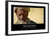 Wisdom: Inspirational Quote and Motivational Poster-null-Framed Photographic Print