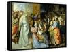 Wise and Foolish Virgins, 1813-1816-Peter Von Cornelius-Framed Stretched Canvas