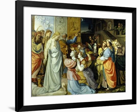 Wise and Foolish Virgins, 1813-1816-Peter Von Cornelius-Framed Giclee Print