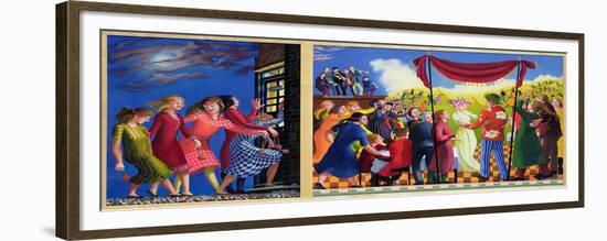 Wise and Foolish Virgins, 1994-Dinah Roe Kendall-Framed Giclee Print