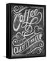 Wise Coffee 1-Dorothea Taylor-Framed Stretched Canvas