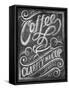 Wise Coffee 1-Dorothea Taylor-Framed Stretched Canvas