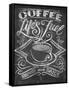 Wise Coffee 3-Dorothea Taylor-Framed Stretched Canvas