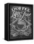 Wise Coffee 3-Dorothea Taylor-Framed Stretched Canvas