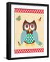 Wise Owls I-Andi Metz-Framed Art Print