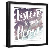 Wise Thoughts V-Elizabeth Medley-Framed Art Print