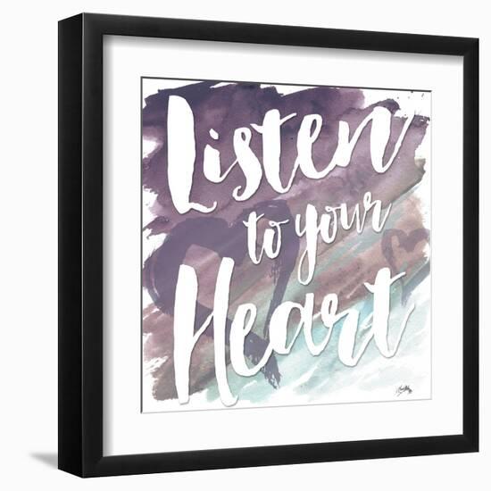 Wise Thoughts V-Elizabeth Medley-Framed Art Print