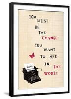 Wise Words II-Tom Frazier-Framed Giclee Print