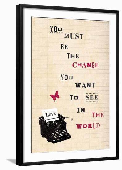 Wise Words II-Tom Frazier-Framed Giclee Print