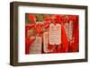 Wish Cards in a Buddhist Temple in Zhongdian , China-Praphat Rattanayanon-Framed Photographic Print