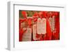 Wish Cards in a Buddhist Temple in Zhongdian , China-Praphat Rattanayanon-Framed Photographic Print