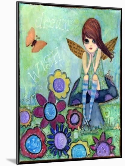 Wish Dream Be Fairy-Wyanne-Mounted Giclee Print