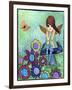 Wish Dream Be Fairy-Wyanne-Framed Premium Giclee Print