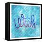 Wish Mermaid-Gigi Louise-Framed Stretched Canvas