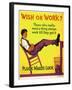 Wish or work?-null-Framed Giclee Print