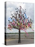 Wish Tree, Kiev, Ukraine, Europe-Graham Lawrence-Stretched Canvas