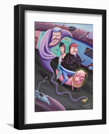 Wish Wisely-Rock Demarco-Framed Premium Giclee Print