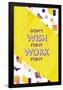 Wish Work-null-Framed Poster