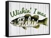 Wishin' I Was Fishin'-null-Framed Stretched Canvas