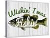 Wishin' I Was Fishin'-null-Stretched Canvas