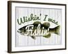 Wishin' I Was Fishin'-null-Framed Giclee Print