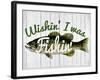 Wishin' I Was Fishin'-null-Framed Giclee Print