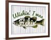 Wishin' I Was Fishin'-null-Framed Giclee Print