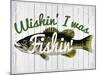 Wishin' I Was Fishin'-null-Mounted Giclee Print