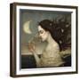 Wishing on the Moon-Sasha-Framed Giclee Print