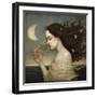 Wishing on the Moon-Sasha-Framed Giclee Print