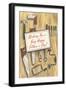 Wishing You a Happy Father's Day, Tools-null-Framed Art Print