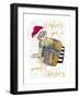 Wishing You A Prrrfect Christmas-Patricia Pinto-Framed Art Print