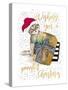 Wishing You A Prrrfect Christmas-Patricia Pinto-Stretched Canvas