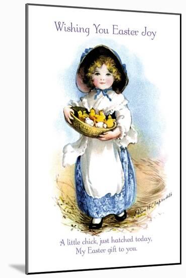 Wishing You Easter Joy-Ellen H. Clapsaddle-Mounted Art Print