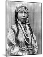 Wishram Bride, c1910-Edward S. Curtis-Mounted Giclee Print