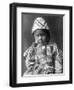 Wishram Girl, 1909-Edward S. Curtis-Framed Giclee Print