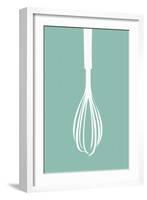 Wisk - Letterpress-Lantern Press-Framed Art Print