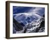 Wispy Clouds Form Near the Peaks Surrounding Mount Everest-null-Framed Premium Photographic Print