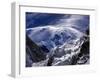 Wispy Clouds Form Near the Peaks Surrounding Mount Everest-null-Framed Premium Photographic Print